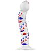 Gildo No. 5 Dildo di Vetro - Giocattoli Erotici - Replica del Pene- Plug Anale con Lunghezza 18.00 cm, Ø 2.80-3.50 cm