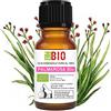 Laborbio Palmarosa Olio essenziale 100% Puro 10 ml - Uso interno Terapeutico Alimentare Diffusori Aromaterapia Cosmetica Cucina - Laborbio