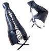 SXOVO Sirena coda gambe legato in pelle Cinture Bondage Sistema Di Ritenuta SM Fetish Sex Toy (Nero)