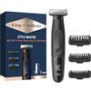 King C. Gillette Style Master, Regolabarba Uomo Senza Fili per Regolare, Rifinire e Radere la Barba Incolta con Lama 4d e 3 Pettini da 1, 3, 5 Mm, Idea Regalo Uomo