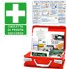 Gisinti Kit Cassetta Pronto Soccorso All.2 per Aziende Sotto 3 Lavoratori Gruppo C + Cartello PVC 30x20 Cassetta Colore Arancio