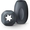 Boners Pompino Stroker - Struttura stimolante all'interno - Silicone morbido ed Estensibile - Manica Masturbatore - Blu Scuro