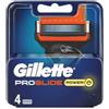 Gillette Fusion ProGlide Power - Lame di ricambio per rasoio, 4 unità, l'imballaggio può variare