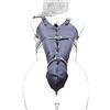 SXOVO Polsini per Braccia Cinghie per Bondage in Pelle Braccio Bondage Manette Sistema di Ritenuta SM Fetish Sex Toy (Nero)
