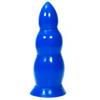 ALL BLACKS ALL BLUE Cuneo Anale Triplo a Dilatazione Progressiva 23 X 8 CM