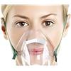 The Oxygen Store Maschera per ossigeno medicale e tubo da 1,8 m - Marchio CE (1 maschera)