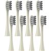 Generico 8 testine, compatibile con Oclean, X PRO Elite F1 | Flow, One, X, All Series testine di ricambio per spazzolino elettrico(8 pcs beige)