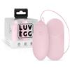 Luv Egg Uovo Vibrante Rosa con Telecomando per un Gioco Emozionante - 40 g