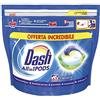 Dash Pods All in 1 Detersivo Lavatrice in Capsule, 62 Lavaggi, Classico, Maxi Formato, Rimuove le Macchie, Brillantezza Per Tutti I Capi, Efficace Anche a Bassa Temperatura