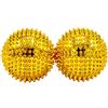 chi-enterprise Doyime - 2 sfere magnetiche per agopuntura, misura grande, colore: Oro