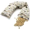 Erboristeria Vita Cuscino lungo con noccioli di ciliegia per dolori cervicale con pecorelle 950g.