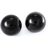 KASHU SN NATURSTEIN UG - Sfera di Sunghite Lucida 3 cm | Pietra preziosa e curativa originaria della Carelia - Protezione Radiazioni Cellulare e EMF - 2 unità