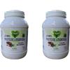 SCEN Proteine & Moringa, 80% proteine vegetali, cacao naturale, 1 kg (2) | Isolati proteici di pisello e riso con moringa e inulina; 24 g di proteine per porzione da 30 g, dolcificato con stevia