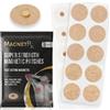 MagnetRX® Cerotti Magnetici per Magneto Terapia 3500 Gauss - Cerotti per Agopressione e Digitopressione Riutilizzabili, Antidolorifici per Ginocchio e Corpo (20 Pezzi)