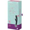 Satisfyer 2 in 1 Triple Lover Dildo Vibratore | Sex Toys multifunzionale | 3 potenti Motori | Impermeabile (IPX7) | Stimolatore del Punto G, del Clitoride e Massaggio | Silicone di alta Qualità