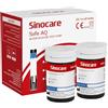 Sinocare Safe AQ Strisce Glicemia, 50 Striscette Reattive Senza Lancetta | Compatibili con Glucometro Safe AQ Smart/Voice/Air, Test Rapidi e Precisi, NON Codifica,Monitoraggio della Glicemia a casa