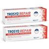 GIULIANI Trosyd Repair - Crema per Ferite, Ustioni, Abrasioni - Con Acido Ialuronico, Lisina, Tiamina, Cloruro di Sodio. Attività Cicatrizzante - 2 Confezioni da 25 g