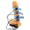 marielove ESTIM Anelli per il pene, 4 pezzi di EMS con Elettrodi con 3,5 mm Snap