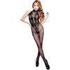 Lovelegis Tuta sexy erotico elasticizzata rete semi trasparente apertura zona intima nero Idea Regalo Natale Compleanno Festa intimo audace vestito donna seduzione passione