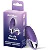 Satisfyer Purple Pleasure | Lay-On Vibratore Sex Toy | Giocattolo sessuale per Donne | Potente, silenzioso e impermeabile (IPX7) | Sex Toys con 15 Programmi di Vibrazione | 9,5 cm