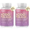 INTEGRISME Acido Folico 400μg Con Vitamina B12 E D3 | 365 Compresse | Supporto a Energia, Immunità e Benessere Quotidiano (Confezione da 2)