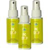 AMAS Spray Protettivo Anti Zanzare 100% Naturale - Con Olii Essenziali di Citronella, Eucalipto e Basilico - ideale per bambini - 50ml x 3pezzi - formato da viaggio