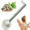 AKONE Martello da massaggio assenzio 26 cm, bastone da massaggio con manico lungo, bastone da massaggio alla schiena per rilassare il corpo, pratico massaggiatore per alleviare la fatica