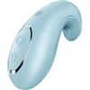 Satisfyer | vibratore da appoggio | 'Dipping Delight' | 2 motori | in silicone | colore:blu
