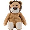 Warmies® Cuscino termico/peluche Pure Leone con miglio rimovibile, imbottitura lavanda, 33 cm, 450 g (esclusivo design Warmies per Greenlife Value)