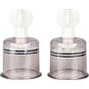 Easytoys Ventose Succhia Capezzoli e Clitoride Taglia Large 2 Pezzi - 202 g