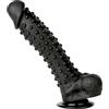OnundOn - Dildo deluxe realistico con ventosa, in silicone, misura XXL, Ø 52 mm