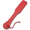 BONDAGERIE® Pàlettà rìgida, bicolor Nero e Rosso in ecopelle