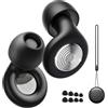 KOIFEIL Tappi Orecchie Dormire, 2026 Nuovo 45dB Protezione dell'udito, Antirumore Quiet Silicone Auricolari, Riutilizzabile Earplugs con 8 Punte (XS/S/M/L) e Custodia, per Concerti/Aerei/Sleep/Viaggiare
