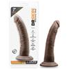 Blush Novelties Blush Dr. Skin 7 Cock Suction Cup Chocolate 19 cm