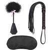 BDSMAGE Set di Sex Toys Donna Uomo, Pagaia in pelle piuma, Benda, Sexishop Sexytoysys giochi erotiici coppie, Giocattoli Sessuali in Pelle Fetish