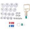 Feriany 24Pcs cinese biomagnetico vuoto coppettazione casa coppettazione set corpo muscoli stretti strumento di massaggio