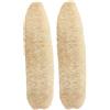 AwnsIMfreien Confezione da 2 spugne di luffa naturale per piatti e bagno - Spugna di luffa intera da 31-35 cm per esfoliazione e pulizia della cucina, naturale