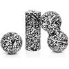 BODYMATE Mini Kit per Fasce Mini Foam Roller L15xD6 cm, Palla Ø 8 cm e Duo Ball Ø 8 cm