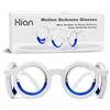 Hion Occhiali Smart Anti-Motion Sickness, ultra leggeri, portatili, per alleviare la nausea, Airsick Sickness mal di mare, occhiali per sport e giochi
