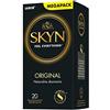 unimil Skyn, preservativi originali senza lattice, confezione da 20.