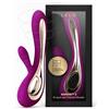 LELO SORAYA 2 Vibratore Rabbit per il Punto G e il Clitoride, Impermeabile e Wireless, Vibratore Donna con Stimolatore Clitorideo Femminile, Sex Toys per Donne, Vibratori Femminili, Black