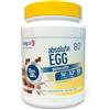 LongLife® Absolute Egg caffè | Proteine dell'albume d'uovo 80% | Crescita e mantenimento della massa muscolare | Benessere delle ossa | Polvere gusto caffè | 20 dosi | Vegetariano e senza glutine