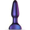 Hueman Space Force Buttplug Vibrante, Plug Anale con Funzione Vibrante, Stimolazione Anale per Uomini e Donne, Lunghezza Inseribile 10.50 cm, Viola