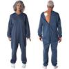 FERRUCCI COMFORT Pigiama Sanitario Anti-acaro, Tessuto Antistrappo con Cerniera Posteriore, Ideato per Aziani, Tutone Alzheimer, Demenza, Tessuto Speciale, Unisex, Dispositivo Medico (S)