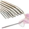 OnundOn Dilatore uretrale in acciaio inox, dilatatore per pene da uomo, per masturbazione, catetere, sonde uretrali, set da 4, 4/6/8/10 mm