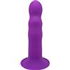 ADRIEN LASTIC 102492 Gode Ventouse Doppia Densité Hitsens 3, Viola