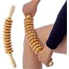 PIQIUQIU Massaggiatore per fascia, 43 cm di lunghezza, legno di faggio, massaggio corpo e gambe, terapia a punti trigger