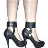 Honeylust Cavigliere - Set BDSM Scarpe, con lucchetto & regolabile, Sissy | Set Bondage High Heels con lucchetto | Cavigliere & Lucchetti | Femdom Sub devoto Fetish Ankle Cuffs kinky erotik
