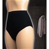 P&S Healthcare Pantaloni protettivi da donna, lavabili, ideali per IBS, slip foderati impermeabili, biancheria intima ecologica, colore: bianco e nero