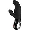 Fun Factory MISS BI - Vibratore rabbit per donna | Clitoride e punto G | donna, Clitoride e punto G, Silicone, Nero | Nero